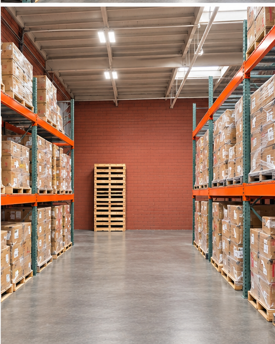 FulfillmentMAX high-bay pallet racking in Los Angeles